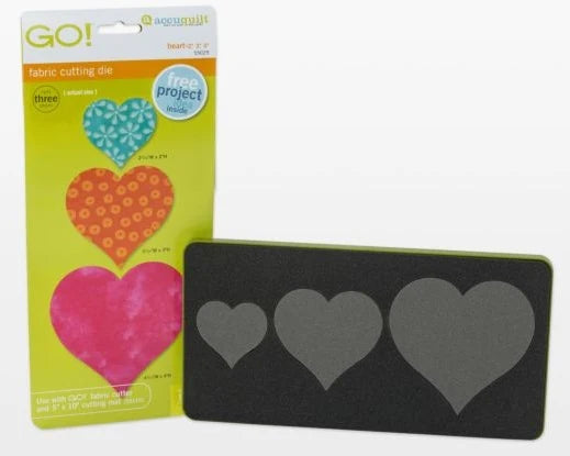 GO! Heart - 2", 3", 4"