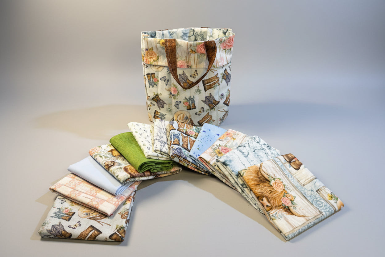 Fat Quarter Bags Boots