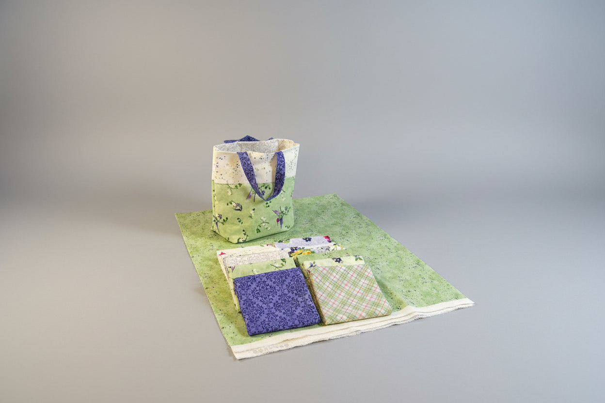 Fat Quarter Bags Floral Flutter collection by Susan Winget