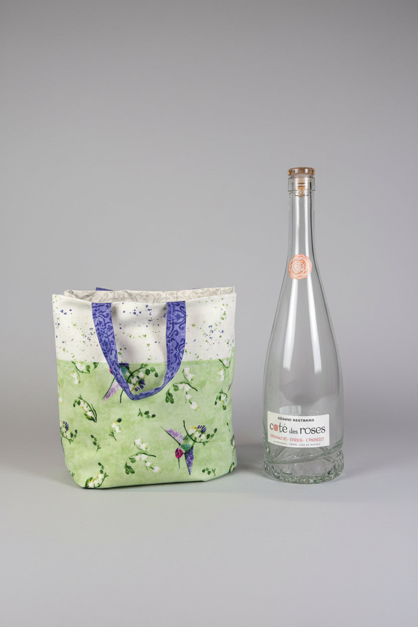 Fat Quarter Bags Floral Flutter collection by Susan Winget