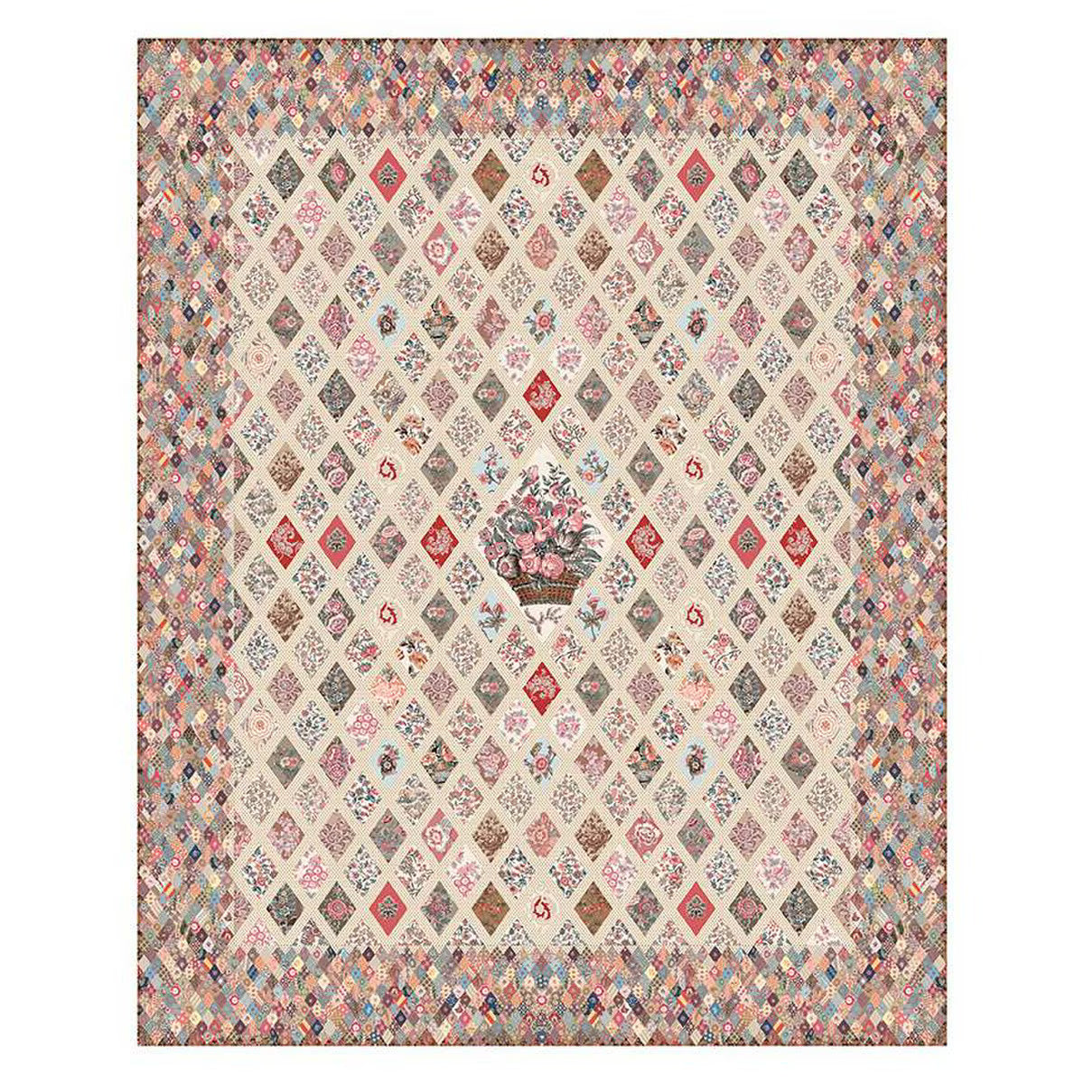 Jane Austen at Home Coverlet Quilt Kit