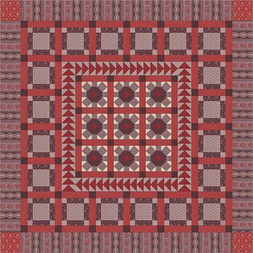 Fleurs De Laurier  Pattern | French General