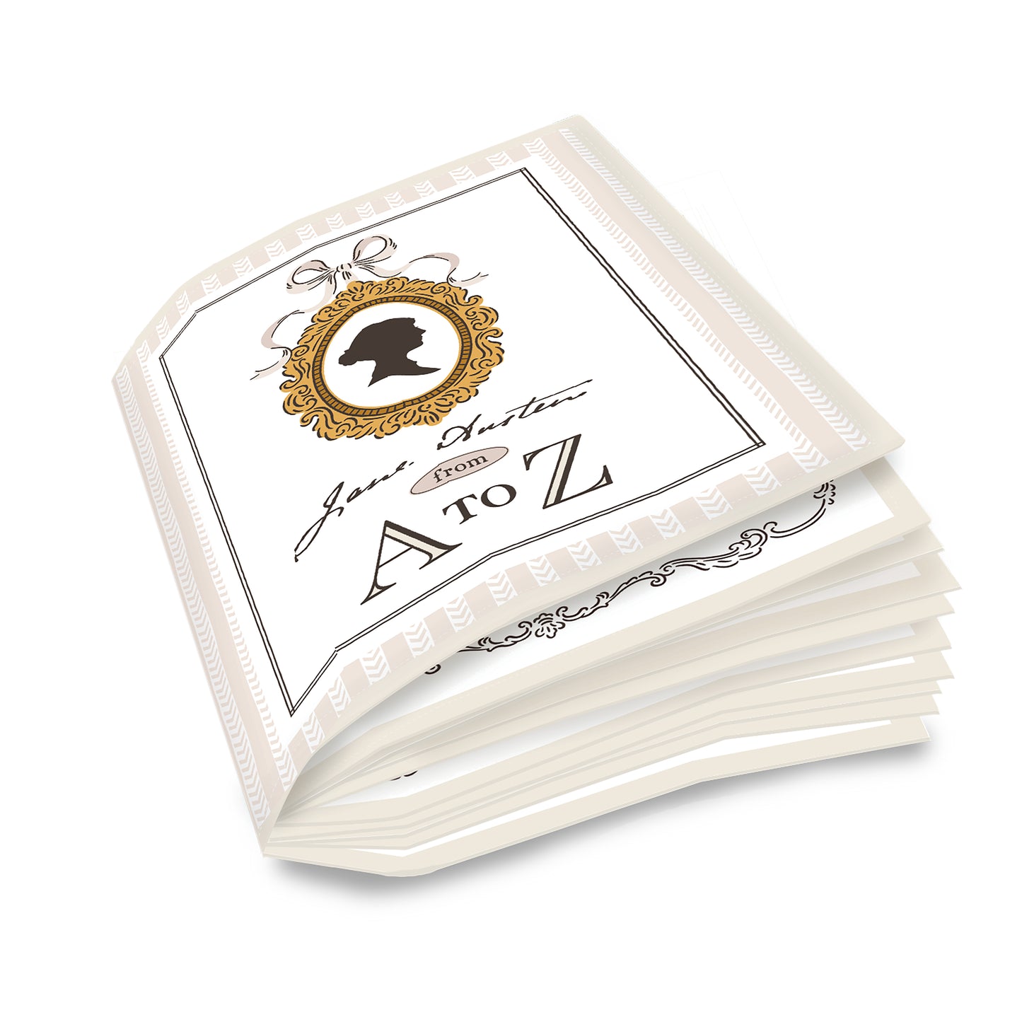 Jane Austen 35 1/2" x 43" Soft Book Panel