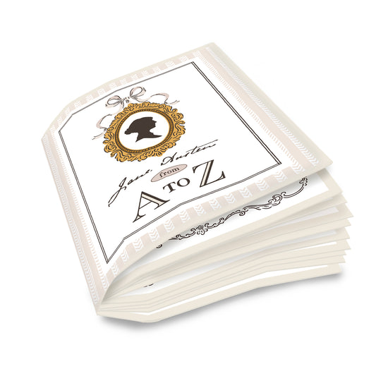 Jane Austen 35 1/2" x 43" Soft Book Panel