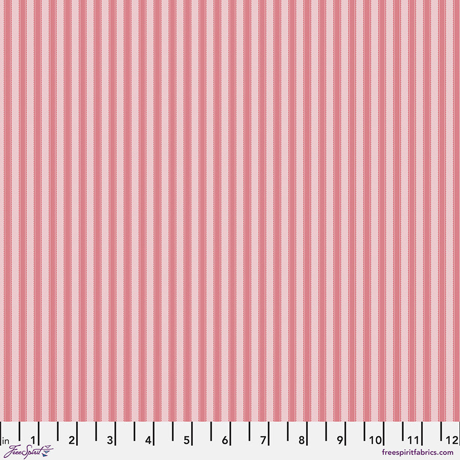 Pinetum Stripe - Pink || Art of the Garden