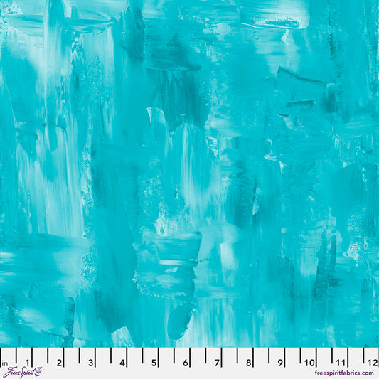 Brushstrokes - Aqua || Textures