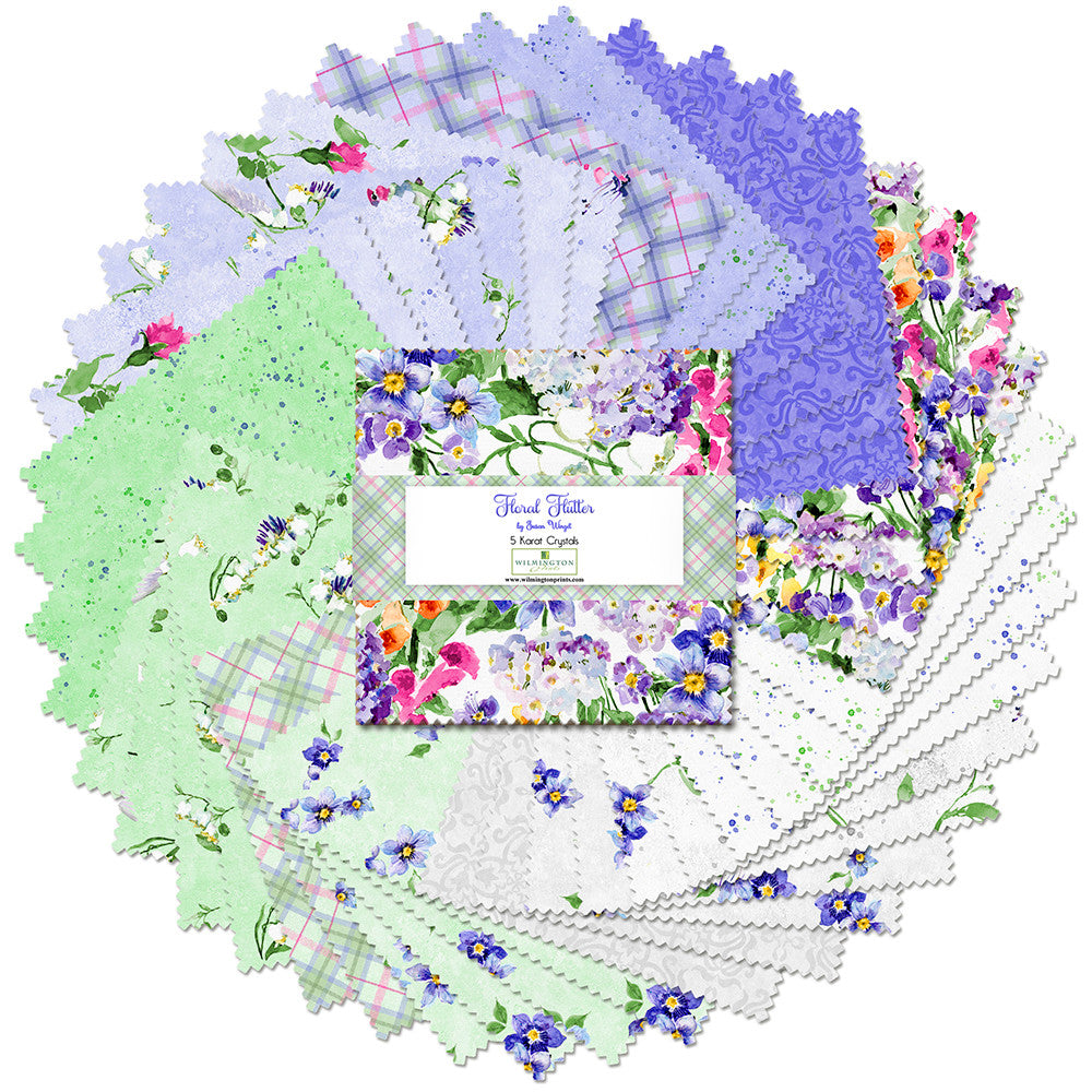 Wilmington Fabrics | Floral Flutter | 5 Carat