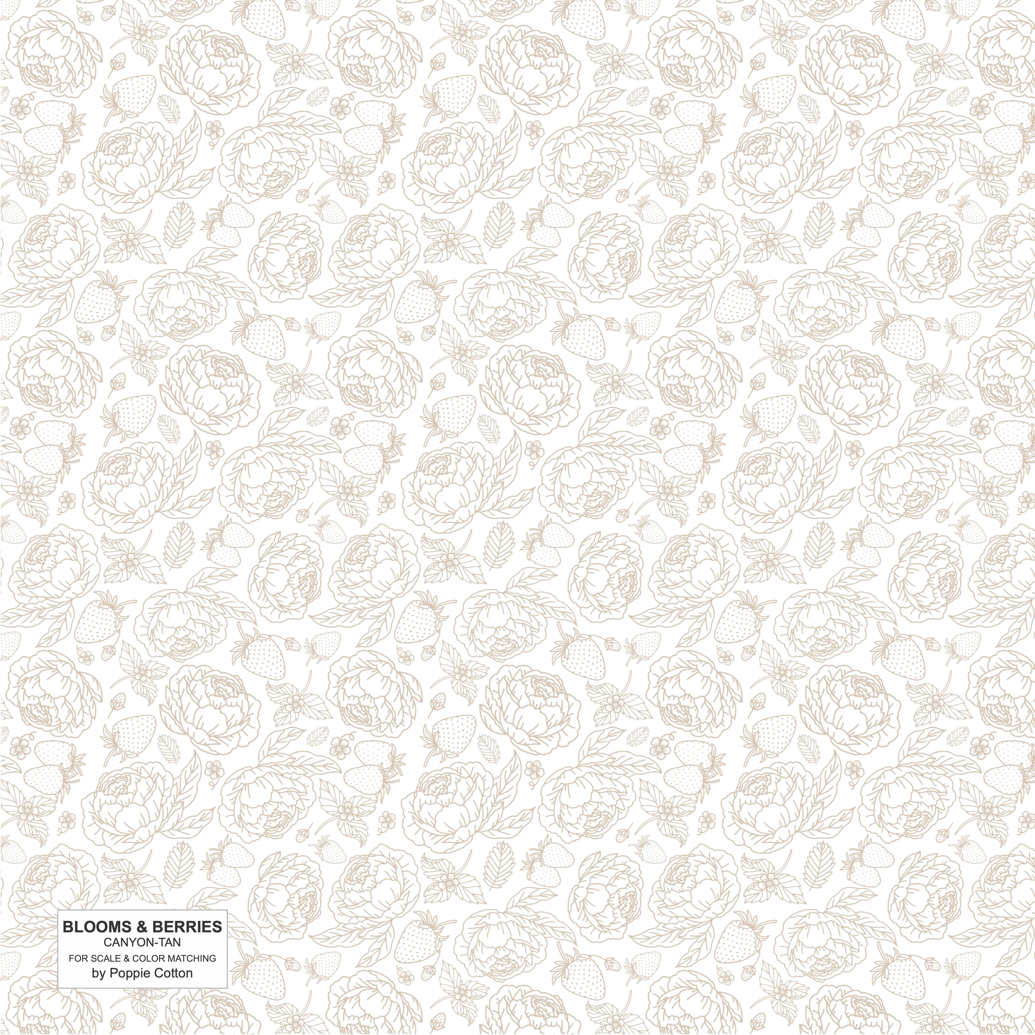 CANYON TAN - Blooms and Berries