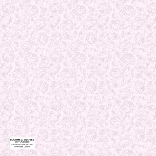SOFT LAVENDER PURPLE - Blooms and Berries