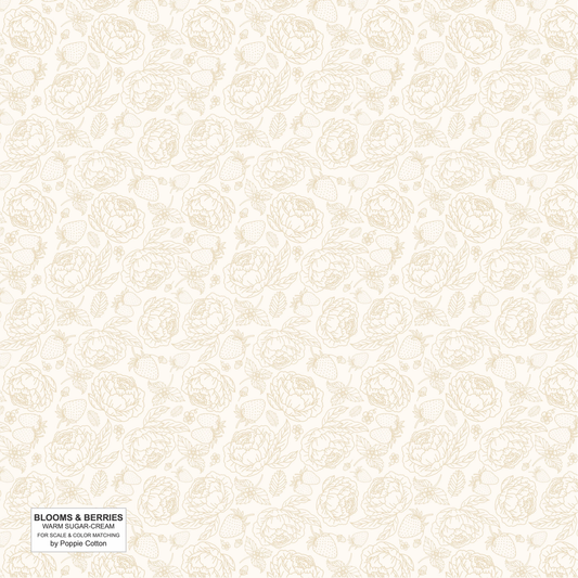 WARM SUGAR CREAM - Blooms and Berries