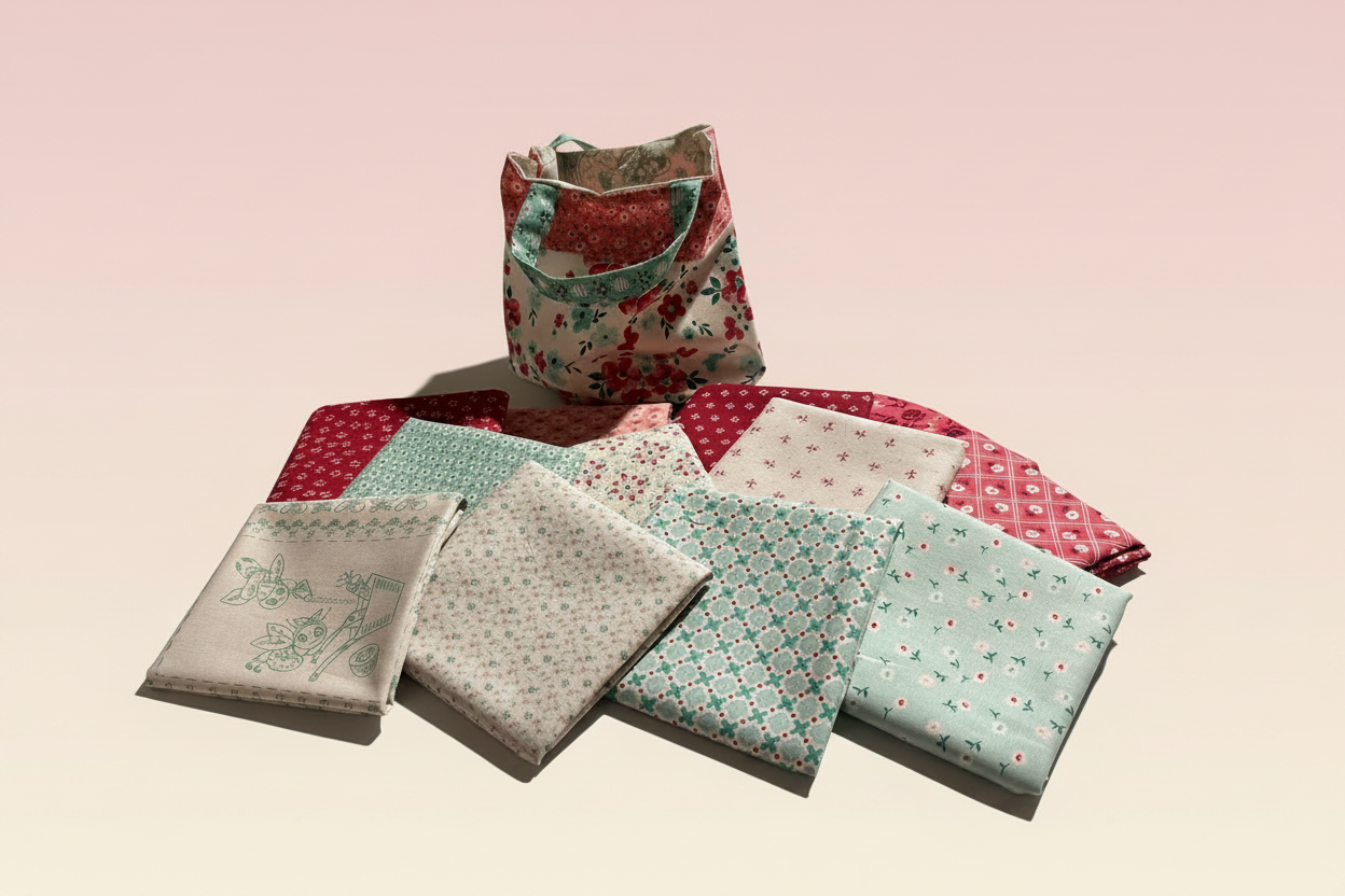 Fabric bundle 6 - gradient background