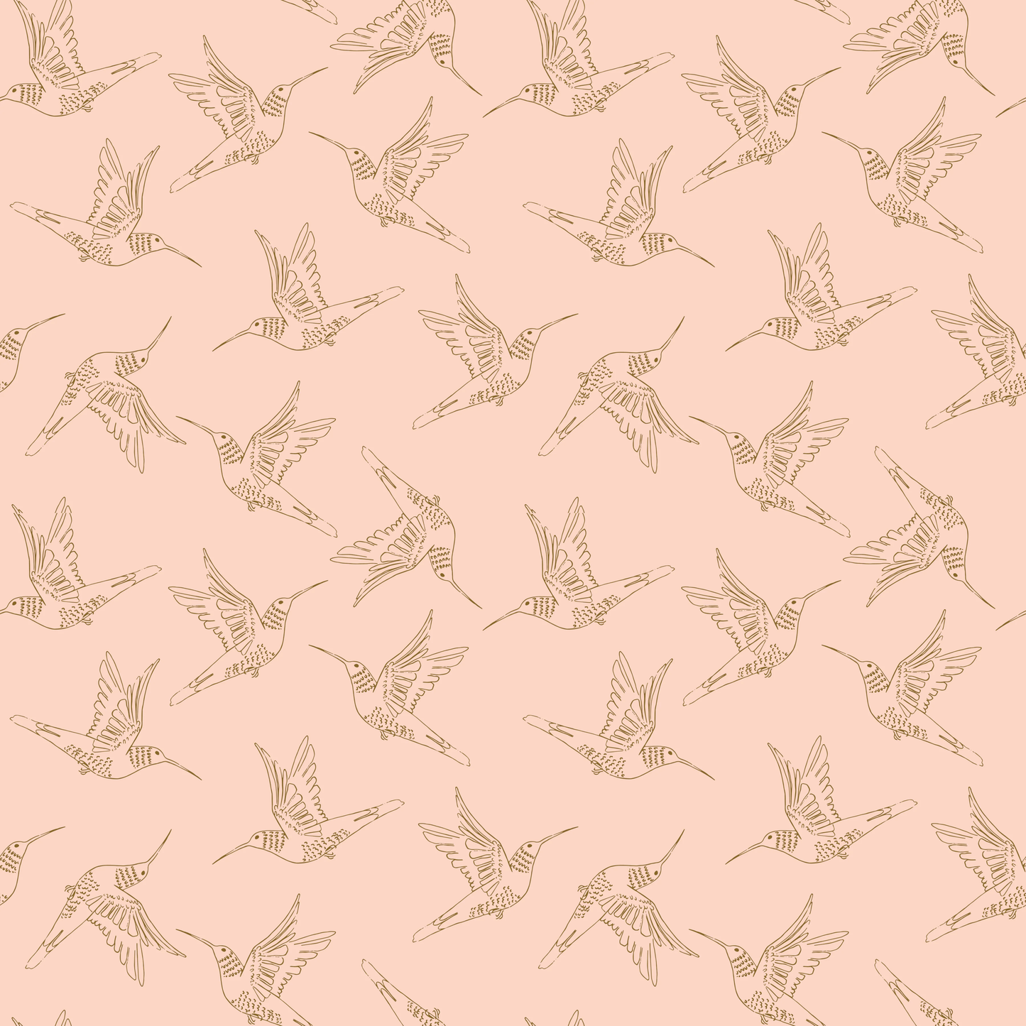 HUMMINGBIRD DANCE PEACH - Serenity Blooms