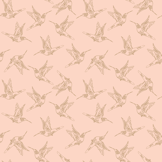 HUMMINGBIRD DANCE PEACH - Serenity Blooms