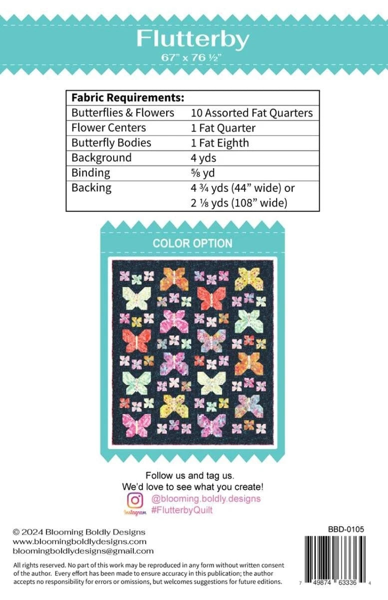 Flutterby Pattern