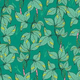 Teal Leafy   |   Moonlit Garden Collection