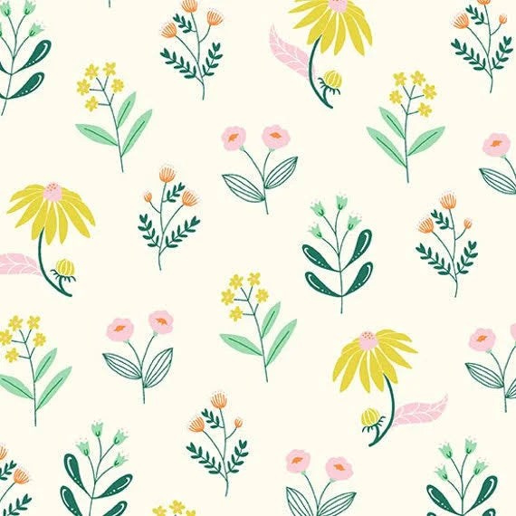 Cream Warm Wild Bloom |  Moonlit Garden Collection